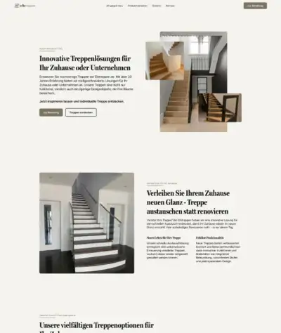 Website-Beispiel: Elbtreppen